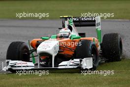 10.07.2011 Silverstone, UK, England,  Paul di Resta (GBR), Force India F1 Team - Formula 1 World Championship, Rd 09, British Grand Prix, Sunday Race