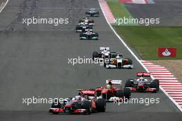 10.07.2011 Silverstone, UK, England,  Jenson Button (GBR), McLaren Mercedes  - Formula 1 World Championship, Rd 09, British Grand Prix, Sunday Race