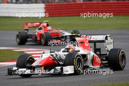 10.07.2011 Silverstone, UK, England,  Vitantonio Liuzzi (ITA), Hispania Racing Team, HRT - Formula 1 World Championship, Rd 09, British Grand Prix, Sunday Race