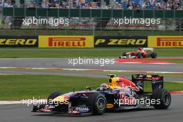 10.07.2011 Silverstone, UK, England,  Mark Webber (AUS), Red Bull Racing - Formula 1 World Championship, Rd 09, British Grand Prix, Sunday Race