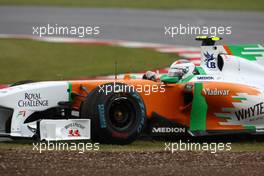 10.07.2011 Silverstone, UK, England,  Paul di Resta (GBR), Force India F1 Team - Formula 1 World Championship, Rd 09, British Grand Prix, Sunday Race
