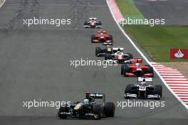 10.07.2011 Silverstone, UK, England,  Heikki Kovalainen (FIN), Team Lotus  - Formula 1 World Championship, Rd 09, British Grand Prix, Sunday Race