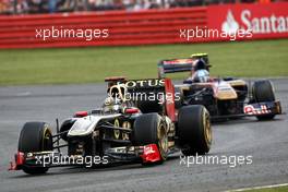 10.07.2011 Silverstone, UK, England,  Nick Heidfeld (GER), Lotus Renault GP - Formula 1 World Championship, Rd 09, British Grand Prix, Sunday Race