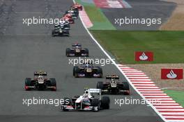 10.07.2011 Silverstone, UK, England,  Sergio Perez (MEX), Sauber F1 Team  - Formula 1 World Championship, Rd 09, British Grand Prix, Sunday Race