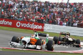 10.07.2011 Silverstone, UK, England,  Adrian Sutil (GER), Force India F1 Team - Formula 1 World Championship, Rd 09, British Grand Prix, Sunday Race