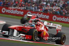10.07.2011 Silverstone, UK, England,  Fernando Alonso (ESP), Scuderia Ferrari - Formula 1 World Championship, Rd 09, British Grand Prix, Sunday Race