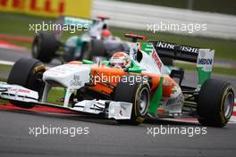 10.07.2011 Silverstone, UK, England,  Adrian Sutil (GER), Force India F1 Team - Formula 1 World Championship, Rd 09, British Grand Prix, Sunday Race