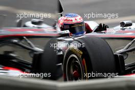 09.07.2011 Silverstone, UK, England,  Jenson Button (GBR), McLaren Mercedes - Formula 1 World Championship, Rd 09, British Grand Prix, Saturday Practice