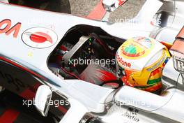 09.07.2011 Silverstone, UK, England,  Lewis Hamilton (GBR), McLaren Mercedes - Formula 1 World Championship, Rd 09, British Grand Prix, Saturday Practice