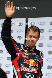 09.07.2011 Silverstone, UK, England,  Sebastian Vettel (GER), Red Bull Racing - Formula 1 World Championship, Rd 09, British Grand Prix, Saturday Qualifying
