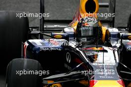 09.07.2011 Silverstone, UK, England,  Sebastian Vettel (GER), Red Bull Racing  - Formula 1 World Championship, Rd 09, British Grand Prix, Saturday Qualifying