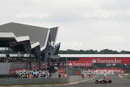 09.07.2011 Silverstone, UK, England,  Jenson Button (GBR), McLaren Mercedes  - Formula 1 World Championship, Rd 09, British Grand Prix, Saturday Practice