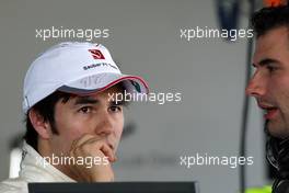 09.07.2011 Silverstone, UK, England,  Sergio Pérez (MEX), Sauber F1 Team - Formula 1 World Championship, Rd 09, British Grand Prix, Saturday Practice