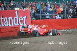09.07.2011 Silverstone, UK, England,  Fernando Alonso (ESP), Scuderia Ferrari - Formula 1 World Championship, Rd 09, British Grand Prix, Saturday Qualifying