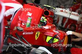 09.07.2011 Silverstone, UK, England,  Felipe Massa (BRA), Scuderia Ferrari - Formula 1 World Championship, Rd 09, British Grand Prix, Saturday Practice
