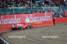 09.07.2011 Silverstone, UK, England,  Fernando Alonso (ESP), Scuderia Ferrari, F150 - Formula 1 World Championship, Rd 09, British Grand Prix, Saturday Qualifying
