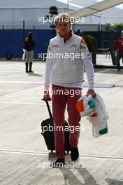 09.07.2011 Silverstone, UK, England,  Nico Hulkenberg (GER), Force India F1 Team, Test Driver - Formula 1 World Championship, Rd 09, British Grand Prix, Saturday