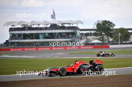 09.07.2011 Silverstone, UK, England,  Timo Glock (GER), Marussia Virgin Racing - Formula 1 World Championship, Rd 09, British Grand Prix, Saturday Qualifying