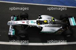 09.07.2011 Silverstone, UK, England,  Nico Rosberg (GER), Mercedes GP Petronas F1 Team - Formula 1 World Championship, Rd 09, British Grand Prix, Saturday Practice