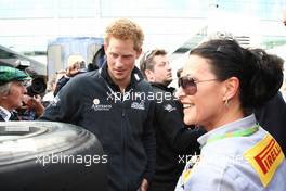 10.07.2011 Silverstone, UK, England,  Prince Harry - Formula 1 World Championship, Rd 09, British Grand Prix, Sunday