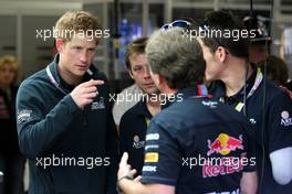 10.07.2011 Silverstone, UK, England,  Prince Harry and Christian Horner (GBR), Red Bull Racing, Sporting Director - Formula 1 World Championship, Rd 09, British Grand Prix, Sunday