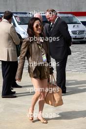 10.07.2011 Silverstone, UK, England,  Michelle Yeoh (MLY), ex. James Bond girl, actor, Girlfriend of Jean Todt - Formula 1 World Championship, Rd 09, British Grand Prix, Sunday