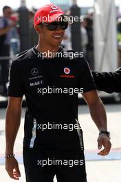 10.07.2011 Silverstone, UK, England,  Lewis Hamilton (GBR), McLaren Mercedes - Formula 1 World Championship, Rd 09, British Grand Prix, Sunday