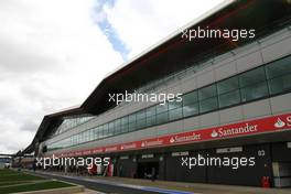 07.07.2011 Silverstone, UK, England,  New pits complex - Formula 1 World Championship, Rd 09, British Grand Prix, Thursday