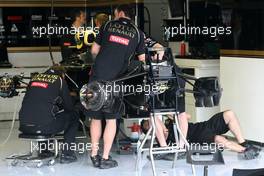 07.07.2011 Silverstone, UK, England,  Lotus Renault GP  - Formula 1 World Championship, Rd 09, British Grand Prix, Thursday
