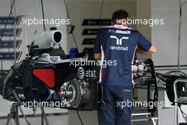 07.07.2011 Silverstone, UK, England,  Williams F1 Team - Formula 1 World Championship, Rd 09, British Grand Prix, Thursday