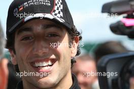 07.07.2011 Silverstone, UK, England,  Daniel Ricciardo (AUS) Hispania Racing Team, HRT  - Formula 1 World Championship, Rd 09, British Grand Prix, Thursday