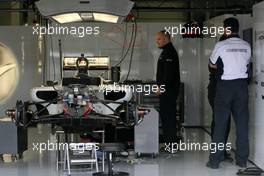07.07.2011 Silverstone, UK, England,  Hispania Racing F1 Team, HRT  - Formula 1 World Championship, Rd 09, British Grand Prix, Thursday