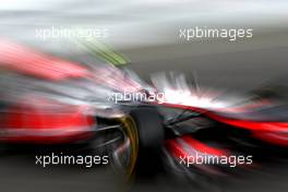 22.07.2011 Nurburgring, Germany,  Jenson Button (GBR), McLaren Mercedes, MP4-26 - Formula 1 World Championship, Rd 10, German Grand Prix, Friday Practice