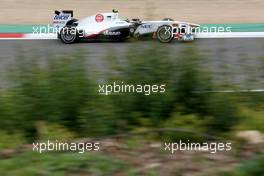 22.07.2011 Nurburgring, Germany,  Sergio Perez (MEX), Sauber F1 Team  - Formula 1 World Championship, Rd 10, German Grand Prix, Friday Practice