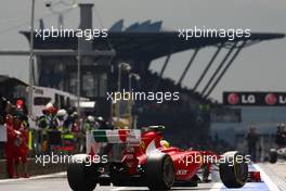 22.07.2011 Nurburgring, Germany,  Felipe Massa (BRA), Scuderia Ferrari - Formula 1 World Championship, Rd 10, German Grand Prix, Friday Practice