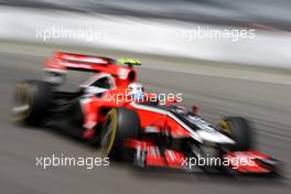 22.07.2011 Nurburgring, Germany,  Jérôme d'Ambrosio (BEL), Marussia Virgin Racing - Formula 1 World Championship, Rd 10, German Grand Prix, Friday Practice