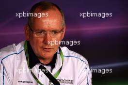 22.07.2011 Nurburgring, Germany,  Mark Gallagher (IRL), Cosworth - Formula 1 World Championship, Rd 10, German Grand Prix, Friday Press Conference