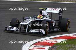 22.07.2011 Nurburgring, Germany,  Pastor Maldonado (VEN), Williams F1 Team  - Formula 1 World Championship, Rd 10, German Grand Prix, Friday Practice