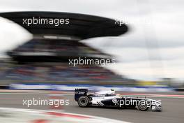 22.07.2011 Nurburgring, Germany,  Pastor Maldonado (VEN), AT&T Williams - Formula 1 World Championship, Rd 10, German Grand Prix, Friday Practice