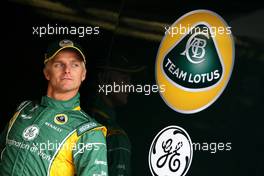 22.07.2011 Nurburgring, Germany,  Heikki Kovalainen (FIN), Team Lotus - Formula 1 World Championship, Rd 10, German Grand Prix, Friday Practice