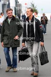 22.07.2011 Nurburgring, Germany,  Michael Schumacher (GER), Mercedes GP Petronas F1 Team - Formula 1 World Championship, Rd 10, German Grand Prix, Friday