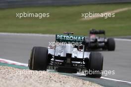 22.07.2011 Nurburgring, Germany,  Michael Schumacher (GER), Mercedes GP  - Formula 1 World Championship, Rd 10, German Grand Prix, Friday Practice