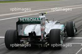22.07.2011 Nurburgring, Germany,  Nico Rosberg (GER), Mercedes GP Petronas F1 Team - Formula 1 World Championship, Rd 10, German Grand Prix, Friday Practice