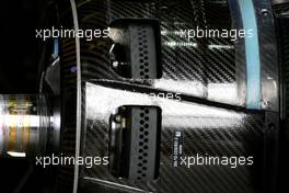 22.07.2011 Nurburgring, Germany,  McLaren Mercedes, Technical detail, brake system - Formula 1 World Championship, Rd 10, German Grand Prix, Friday Practice