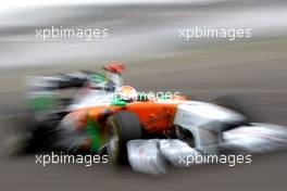 22.07.2011 Nurburgring, Germany,  Adrian Sutil (GER), Force India F1 Team, VJM-04 - Formula 1 World Championship, Rd 10, German Grand Prix, Friday Practice