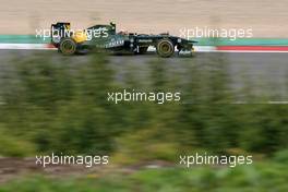 22.07.2011 Nurburgring, Germany,  Karun Chandhok (IND), test driver, Lotus F1 Team  - Formula 1 World Championship, Rd 10, German Grand Prix, Friday Practice