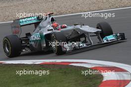 22.07.2011 Nurburgring, Germany,  Michael Schumacher (GER), Mercedes GP  - Formula 1 World Championship, Rd 10, German Grand Prix, Friday Practice