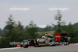 22.07.2011 Nurburgring, Germany,  Vitaly Petrov (RUS), Lotus Renalut F1 Team  - Formula 1 World Championship, Rd 10, German Grand Prix, Friday Practice