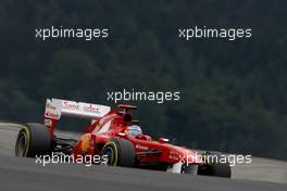22.07.2011 Nurburgring, Germany,  Fernando Alonso (ESP), Scuderia Ferrari  - Formula 1 World Championship, Rd 10, German Grand Prix, Friday Practice