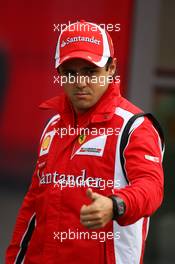 22.07.2011 Nurburgring, Germany,  Felipe Massa (BRA), Scuderia Ferrari - Formula 1 World Championship, Rd 10, German Grand Prix, Friday